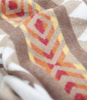 Grand Canyon winter blanket for bed detail