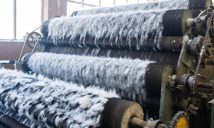  Cotton textile recycling plant