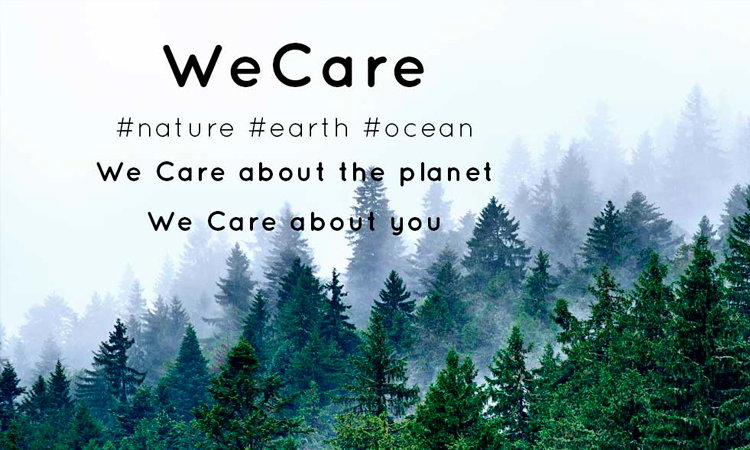 Image with WECARE commitment text